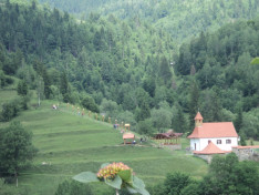 Gyimesbükk, az ezeréves határ (korábbi felvétel)