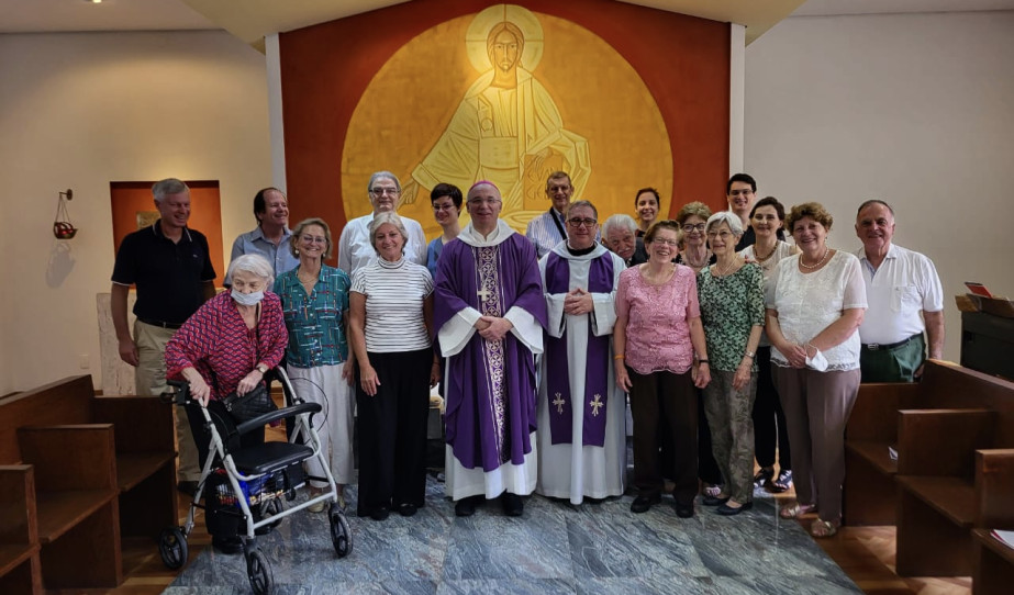 Cirill pannonhalmi főapát tartott szentmisét a São Paulo-i magyaroknak