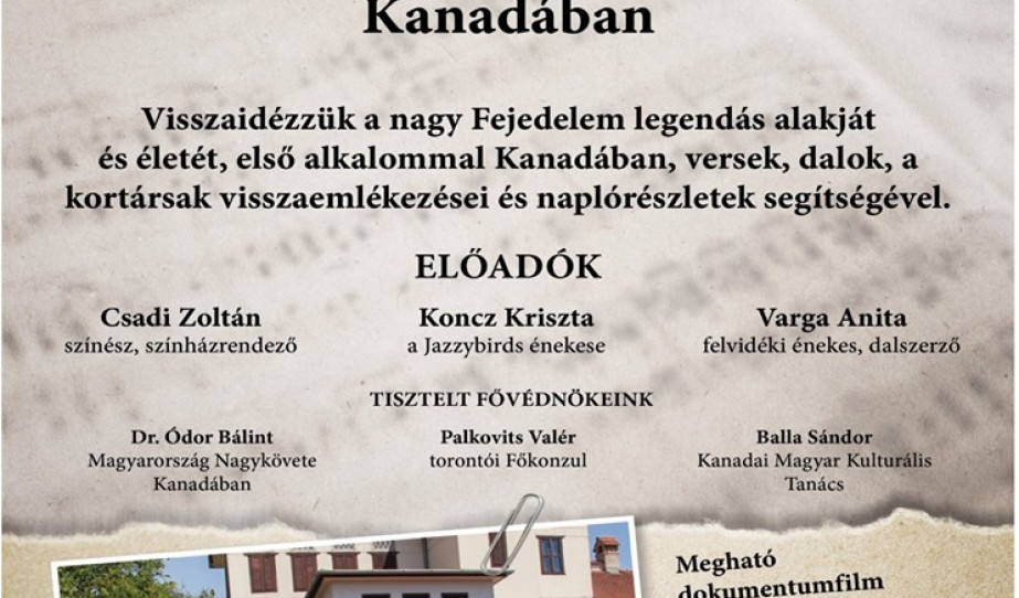 Niagara Falls Rákóczi plakát