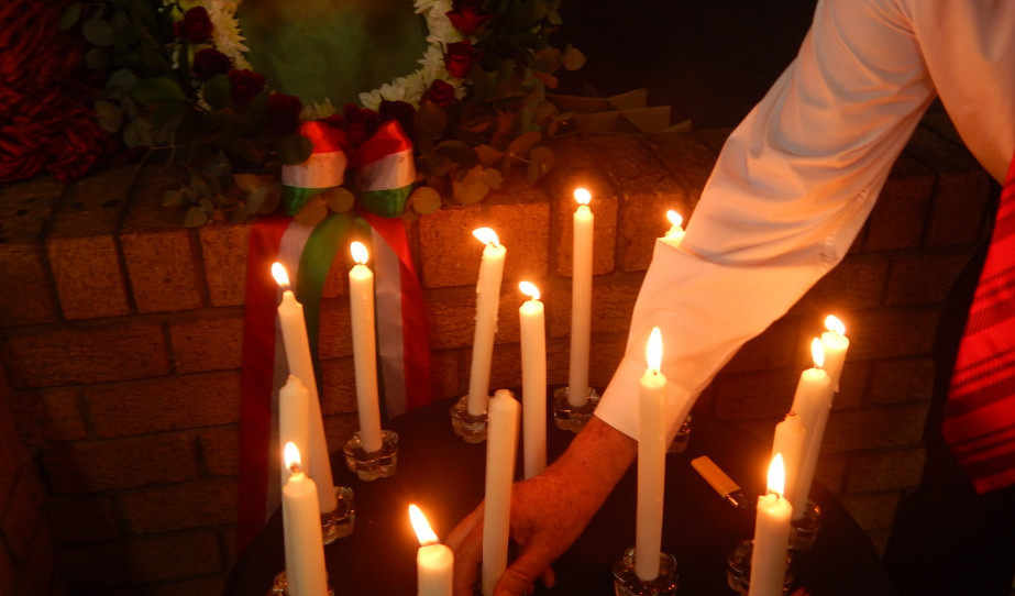 Október 23-i ünnepség Midrandben