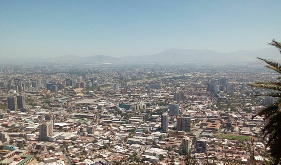 Santiagói városkép