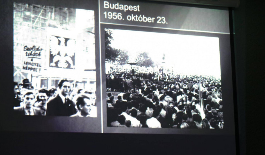 1956-os megemlékezés Strasbourgban