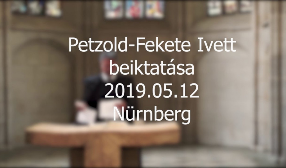 Petzold-Fekete Ivett beiktatása