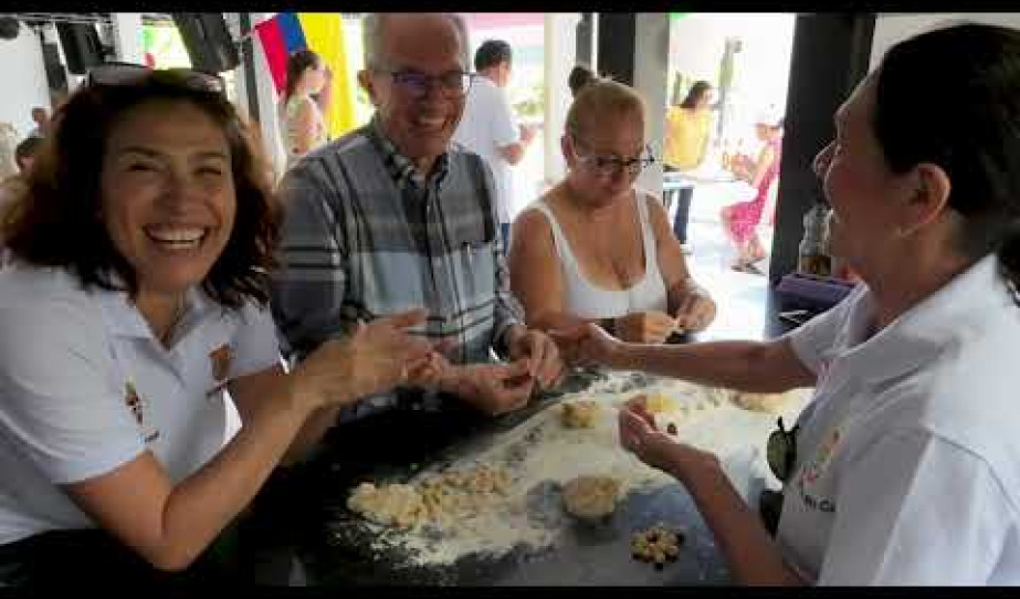 Augusztus 20-i ünnepség Caliban, Kolumbiában