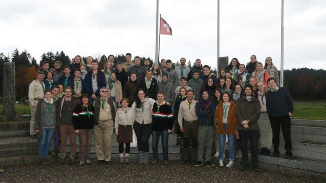 KMCSSZ Európai vezetői és rover konferencia résztvevői