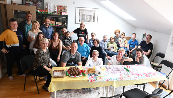 Szarajevói magyarok - csoportkép Szarajevói magyarok - csoportkép