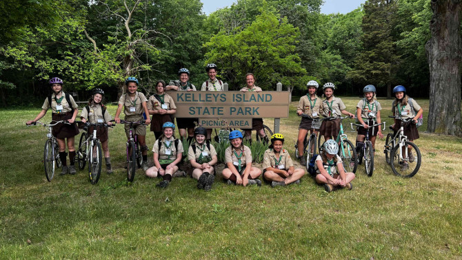 34. sz. Zrínyi Ilona leánycserkészcsapat tábora