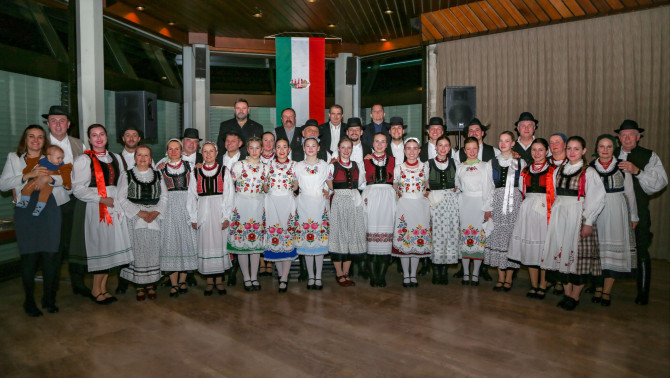 Fellépés a stuttgarti Magyar Bálon