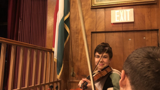 Gyakorlás a Szent István Templomban