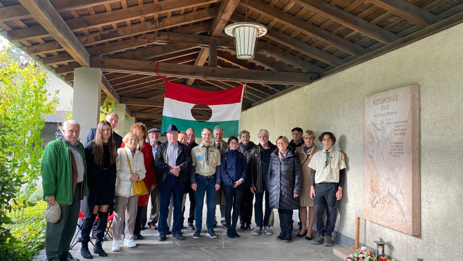 Berni megemlékezők