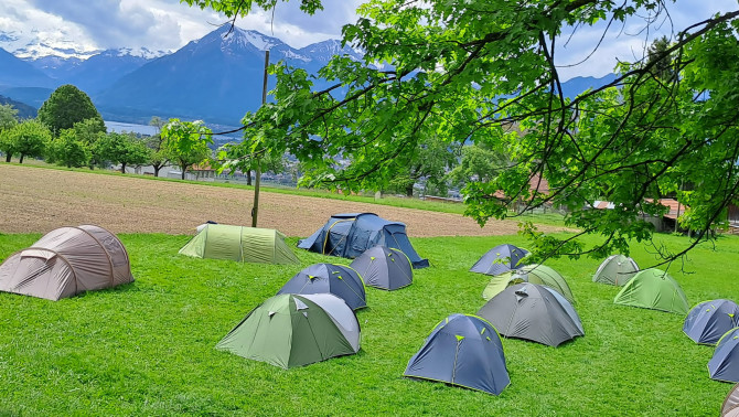 Svájci pünkösdi cserkésztábor