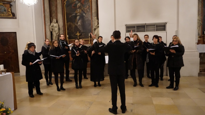 Adventi hangverseny Bécsben