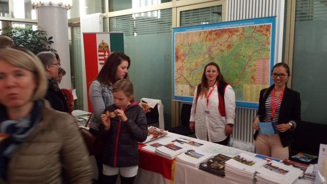 A magyar stand Konzulátusok Éjszakája Nürnberg