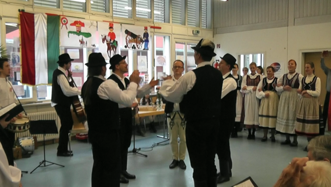 48-as Ünnep Nürnbergben "Tűzvirág" Néptáncegyüttes verbunkja