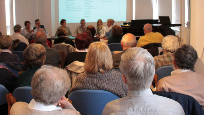 Kerekasztal beszélgetés - Fotó: Szabó Janka