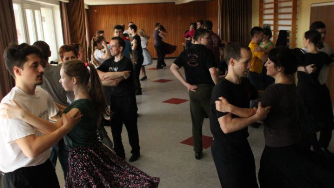 Bukovinai táncok gyakorlása - Fotó: Szabó Janka