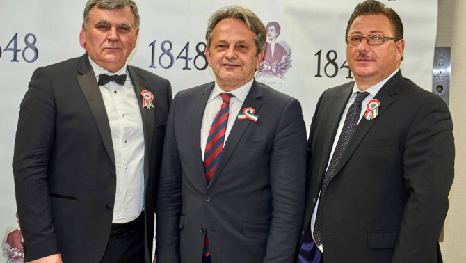 Március 15-i ünnepség a Magyar Házban Március 15-i ünnepség a Magyar Házban