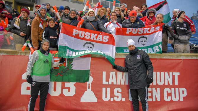 A magyar szurkolók és a magyar futballisták