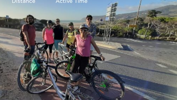 Biciklitúra az óceánparton