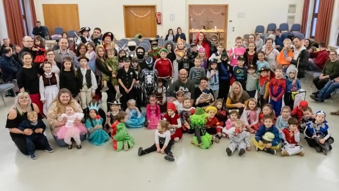 Gyermekfarsang - Csoportkép