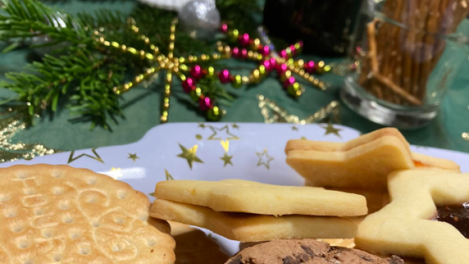 Karácsonyi dekoráció és finomságok