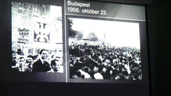 1956-os megemlékezés Strasbourgban