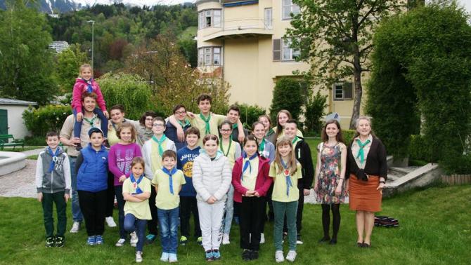 Innhidai magyar cserkészek - fotó: Schenk Angyalka Innhidai magyar cserkészek - fotó: Schenk Angyalka