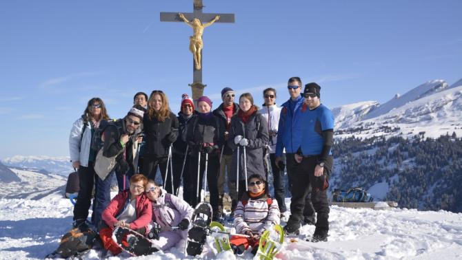 Hótalpas túra a Zürichi Magyar Egyesület sport szakcsoportjával