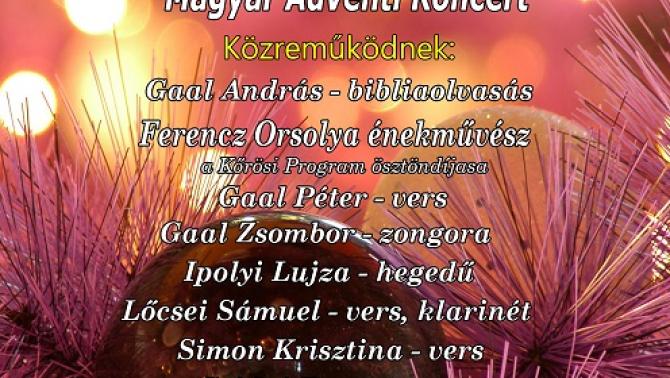 Jönköpingben Adventi műsor